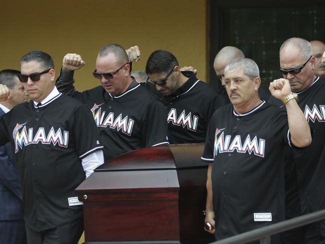 Marlins' Jose Fernandez remembered as larger than life at funeral