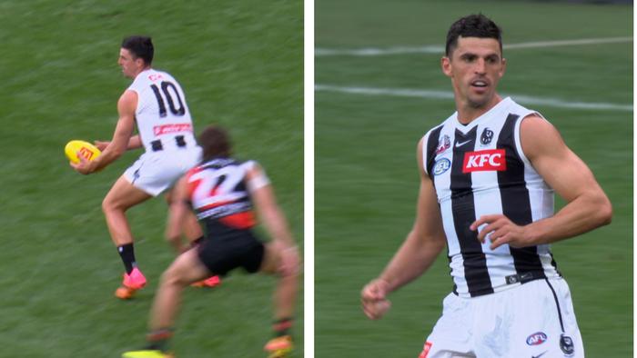 Scott Pendlebury of the Magpies.