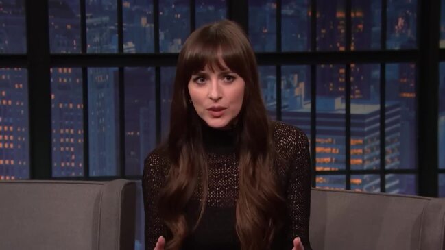 Dakota Johnson says cameo on The Office was 'worst time' of her life (Late Night with Seth Meyers)