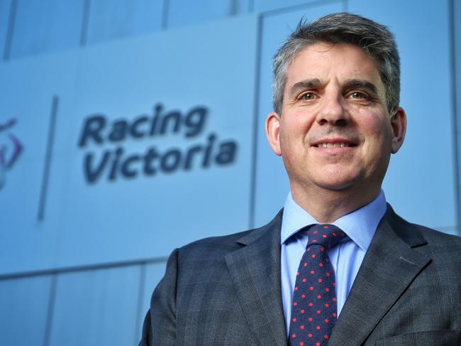 Racing Victoria chairman Giles Thompson. Picture: Hamish Blair