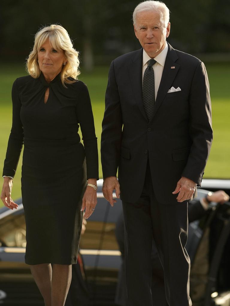 US President Joe Biden and wife Jill Biden were among the international guests at the Queen’s funeral. Picture: Markus Schreiber-WPA Pool/Getty Images