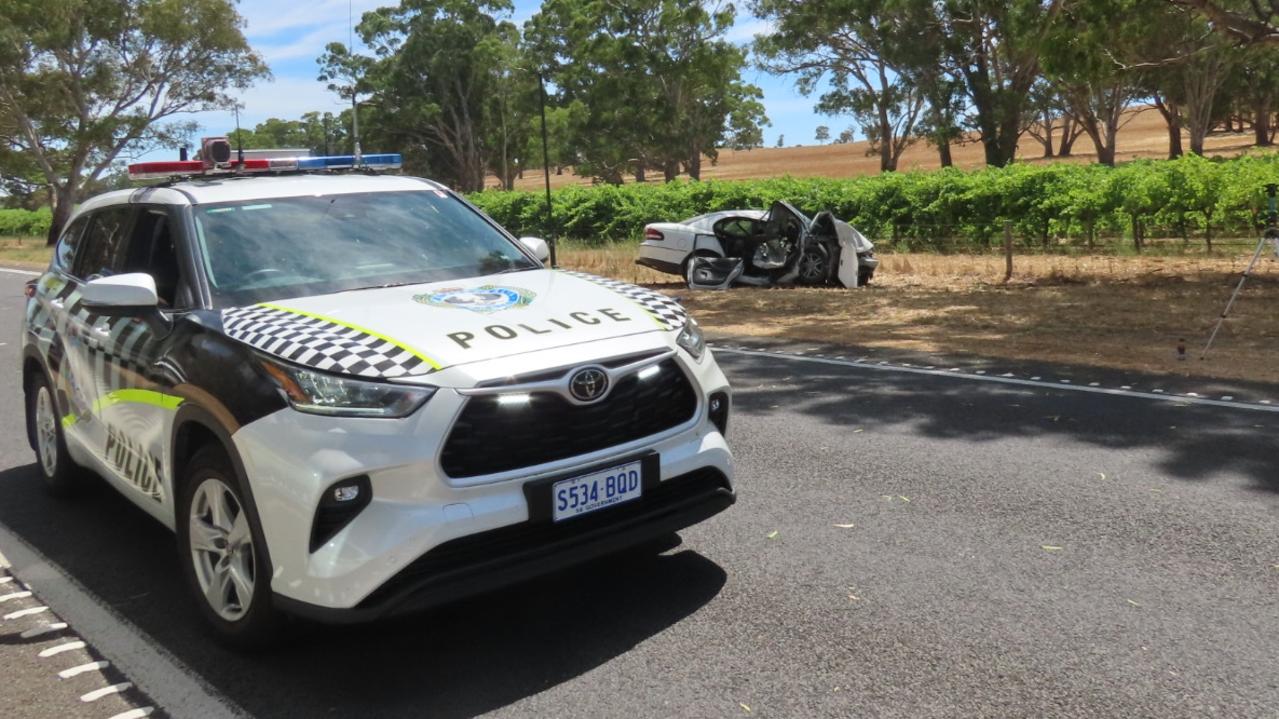 Major Crash investigators are currently at the scene of a serious crash in the state’s South East just outside Naracoorte. Picture: Arj Ganesan