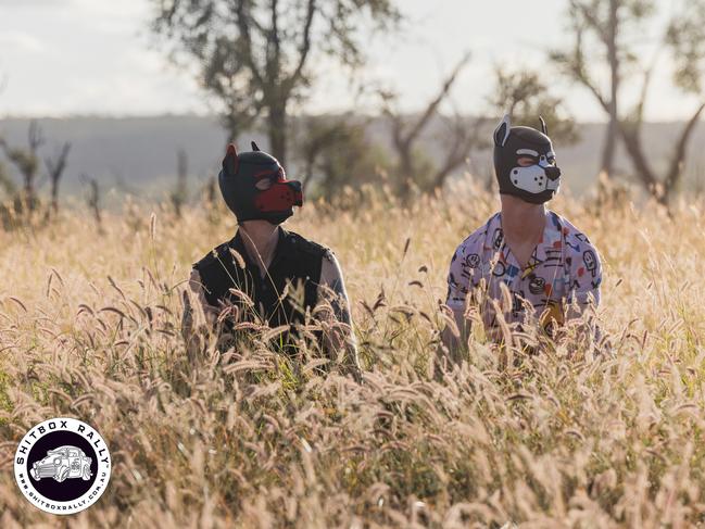Day 5: Mitchell to Barcaldine — Um, okay. Photo: BOX RALLIES