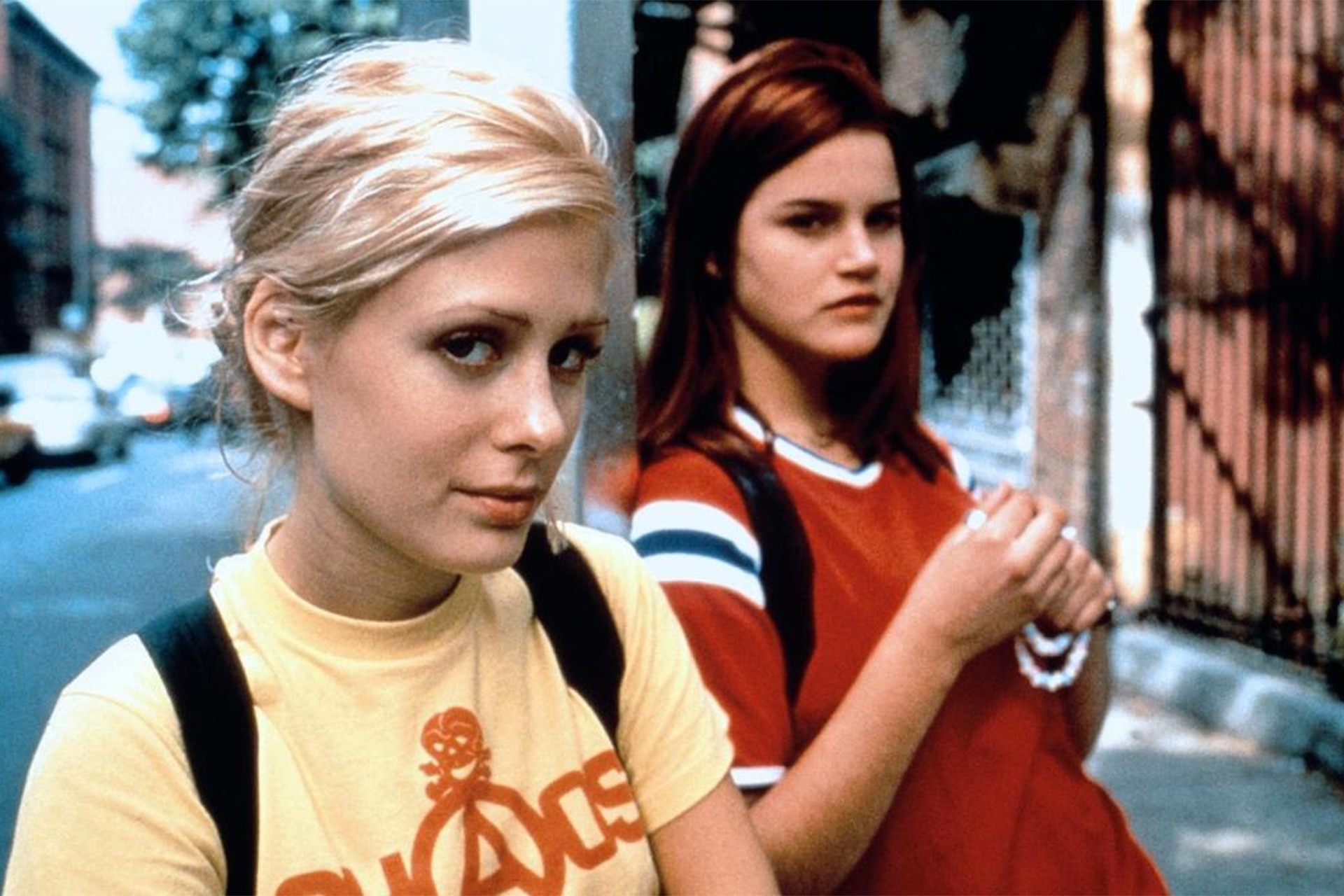 <p><em>Image credit: Alliance Communications</em></p><h3><em>All Over Me&nbsp;</em>(1997)</h3><p>Alison Folland, Tara Subkoff and a young Leisha Halley&mdash;best known for playing Alice in the queer cult classic TV show <em>The L Word!&mdash;</em>star in <em>All Over Me,</em> a criminally underrated, vintage riot grrrl-inspired flick. Following the classic teenage love story about falling for your best friend, set against the backdrop of Hell&rsquo;s Kitchen in the late &rsquo;90s, the premise is iconic alone. The drama takes some dark, dangerous turns through a murder case and a chaotic love triangle, but despite all the intensity, it&rsquo;s a whole lot of two girls eating ice cream, listening to music and falling in love.</p>