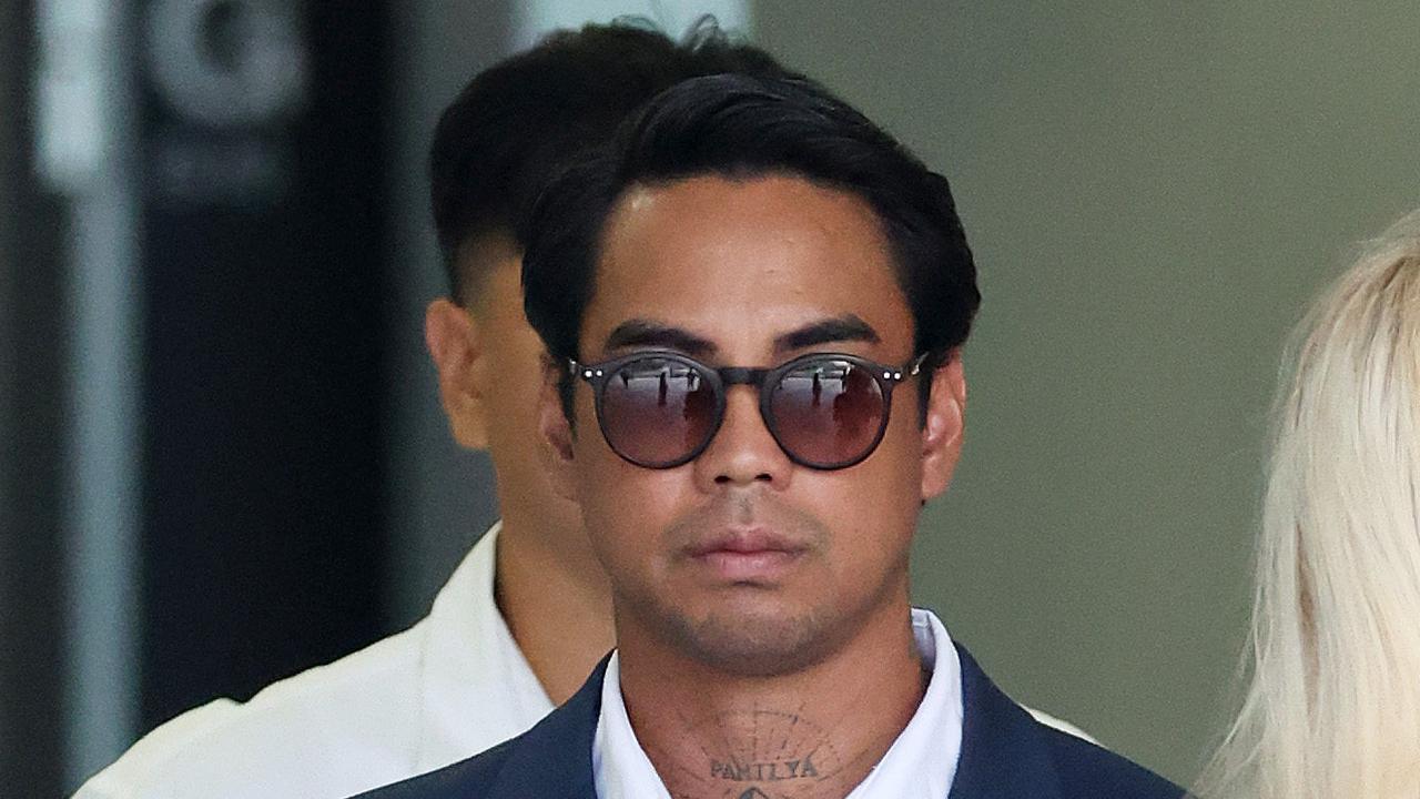 Christian Bong Collado leaving the Supreme Court in Brisbane. Picture: Liam Kidston