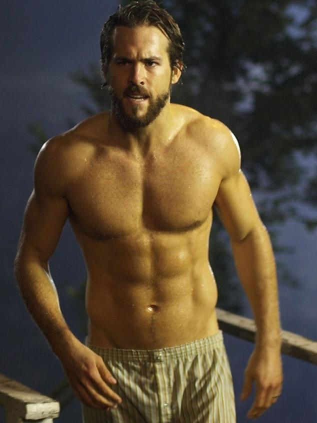 Ryan Reynolds shirtless in The Amityville Horror. Picture: Supplied