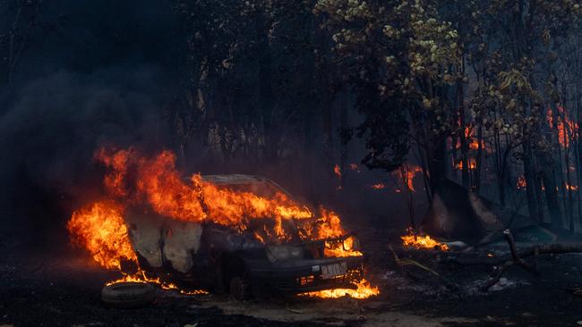 Despite a run of wet and wild weather, the Bureau of Meteorology says hot, dry and west to southwesterly winds will combine to produce severe fire dangers across Queensland’s Central Highlands and Coalfields district. Picture: Che Chorley