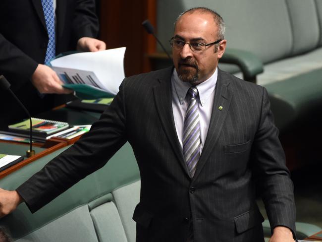 Peter Khalil in parliament. Picture: Mick Tsikas