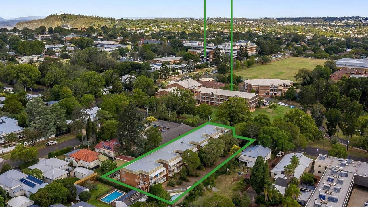 A 90 sqm unit at 33 Margaret Street in East Toowoomba is for sale through Better Homes and Gardens Real Estate, taking offers from $199,000.