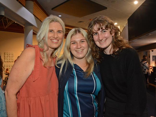 Stacie Frankel, Olivia Englebrecht and Adelia Wilson at Queensland Ballet's production of 'Sleeping Beauty' at HOTA, Bundall. Picture: Regina King