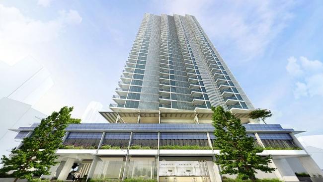 Artist Impressions of Signature Broadbeach, a tower set to be built by Paul Little's Little Projects in Broadbeach. Pictures Supplied by Gold Coast City Council