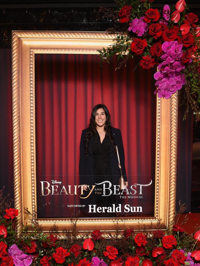 Opening night: Beauty and The Beast at Her Majestys Theatre, Melbourne. Picture: Josie Hayden