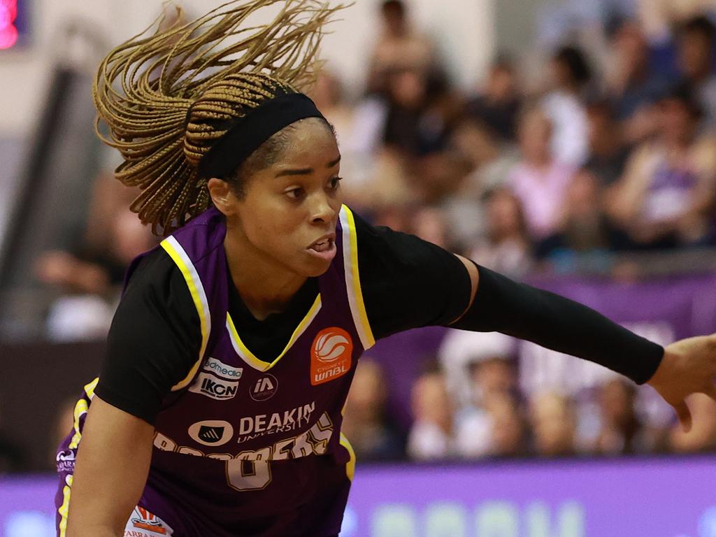 Jordin Canada showed why she is the WNBL MVP. Picture: Getty Images