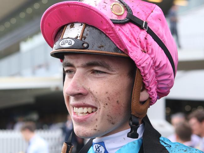 Races a Doomben. Winner race 7, number 14 , Sold for Song, Jockey James Orman. Pic Jono Searle.