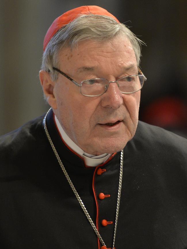 Cardinal George Pell could still be forced to testify in front of victims. AFP PHOTO/Andreas Solaro