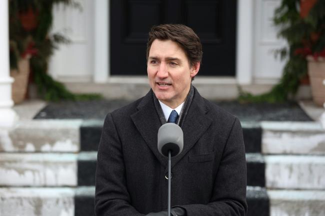 Canadian Prime Minister Justin Trudeau announces his resignation