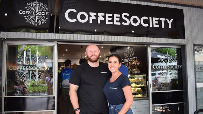 Spencer and Ayden Chapman from Coffee Society Rockhampton.