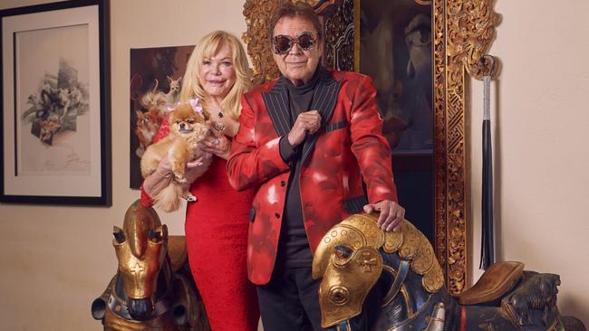 Christa and Charles Billich in their apartment in Darlinghurst, Sydney. Picture: Nic Walker