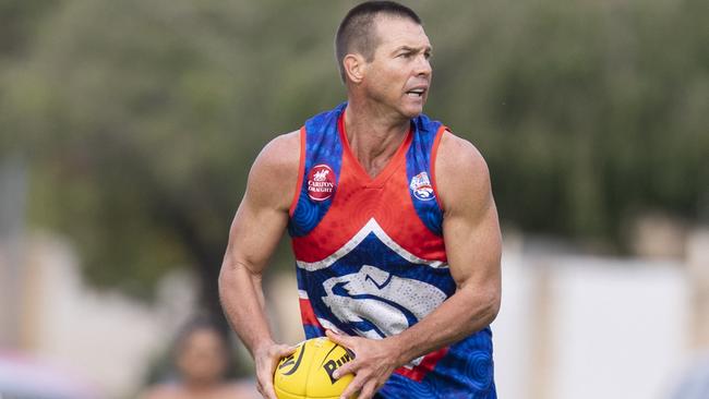 Ben Cousins was a star recruit for the Queens Park Football Club in 2021, a community that helped the former AFL superstar heal after his last jail stint. Picture: Simon Santi for The West Australian.