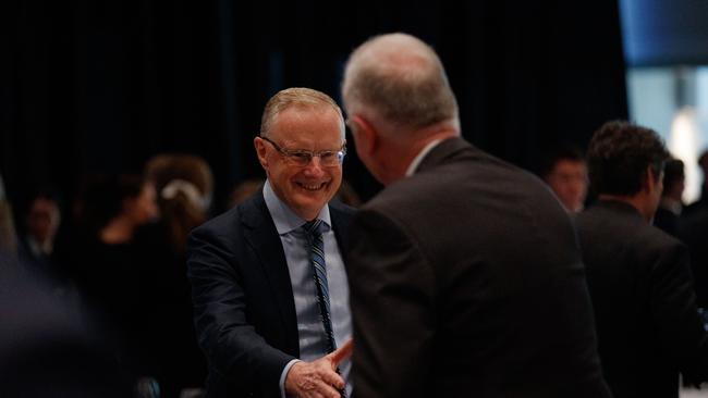 Outgoing RBA boss Philip Lowe has delivered his final public appearance as Australia’s top central banker. Picture: NCA NewsWire / Nikki Short