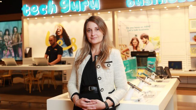 Former Optus CEO Kelly Bayer Rosmarin had come in for extensive criticism for her handling of the disruption, which left customers without signal for about 14-hours and in some cases unable to make calls to emergency services. Picture: John Feder/The Australian.