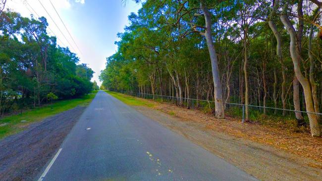 Bushland on Chelsea Road where police are searching the local Tingalpa Creek for missing man Derrick Hearne. Picture: Google