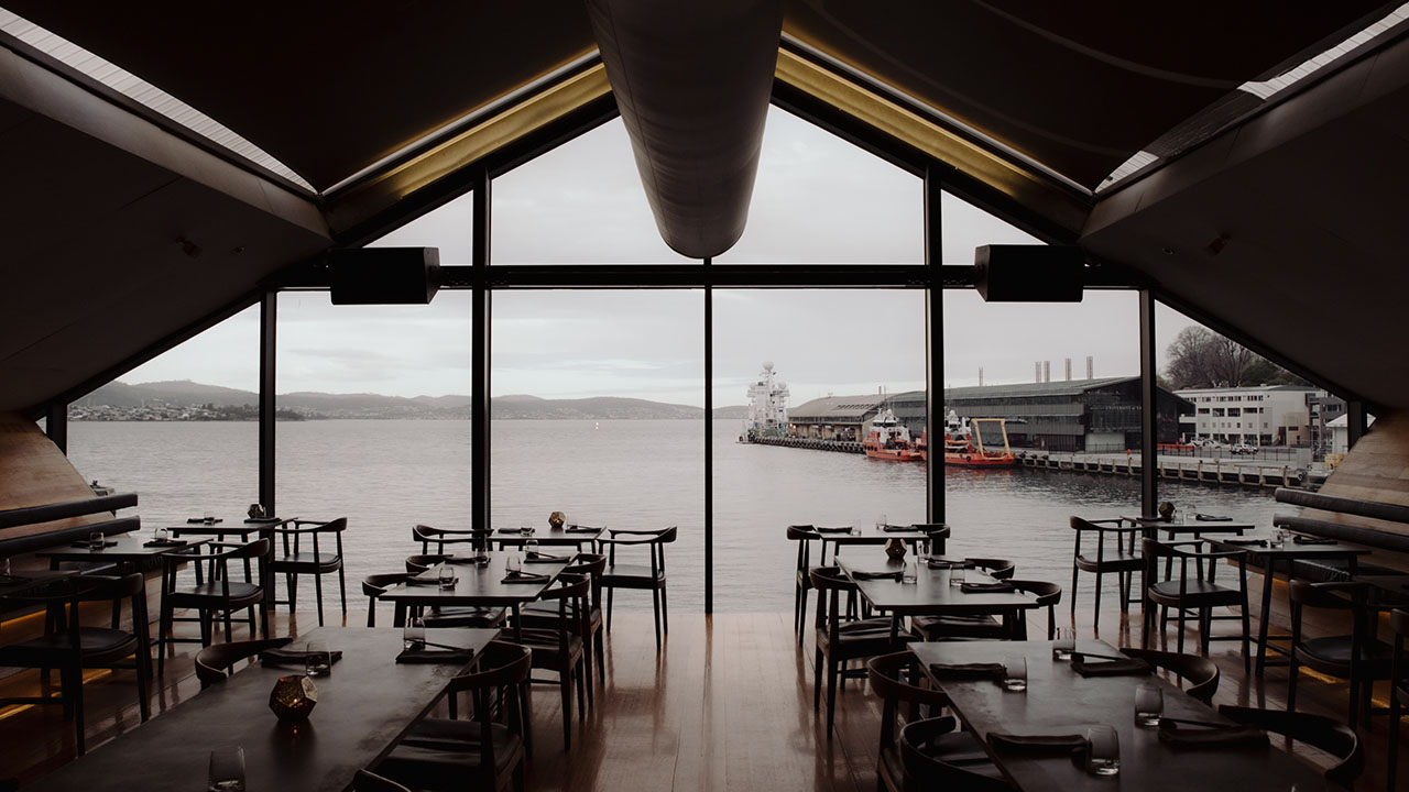 <h2>Aloft, Hobart, Tas</h2><p>This Brooke Street Pier stayer has beautiful harbour views and an enormous pitched window through which to gaze at them. <a href="https://aloftrestaurant.com/" target="_blank" rel="noopener">Aloft</a>&rsquo;s menu is hard to categorise beyond &ldquo;local&rdquo; and &ldquo;delicious&rdquo; but we recommend grabbing anything they have going featuring local abalone. It is also an excellent choice for the meat-averse; the kitchen is brilliant at making vegetables into star players.</p>