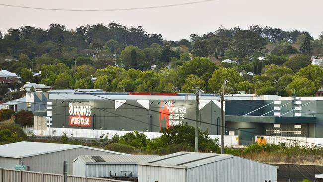 The Bunnings store in Ruthven St.