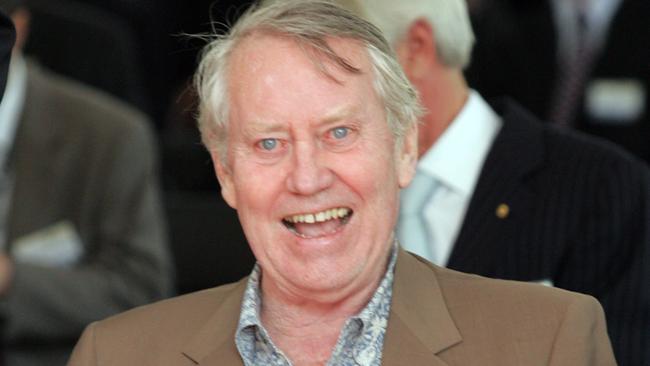 Philanthropist Chuck Feeney in Brisbane in 2006. Picture: Glenn Barnes