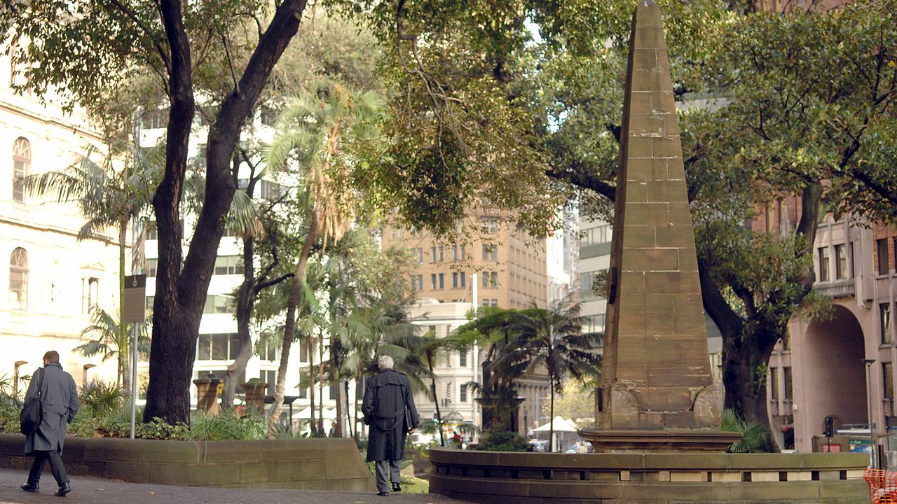 The Obelisk in Macquarie Place, Sydney, from where all New South Wales’ distances are still measured.