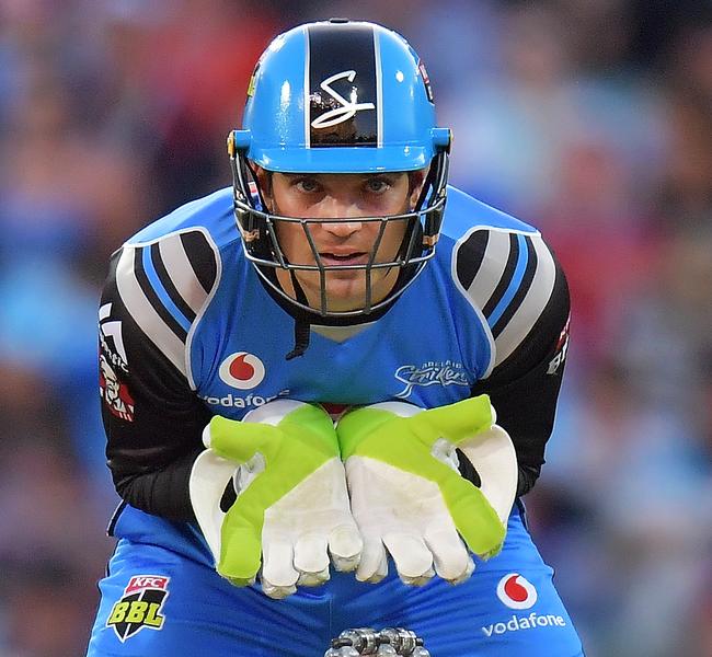 Alex Carey was the top-performing wicket keeper in last season’s Big Bash.