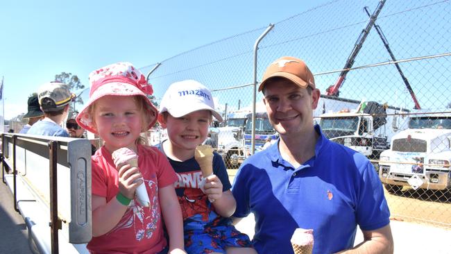 Families flocked to the Lights on the Hill Trucking Memorial event at Gatton on Saturday, September 30, 2023.