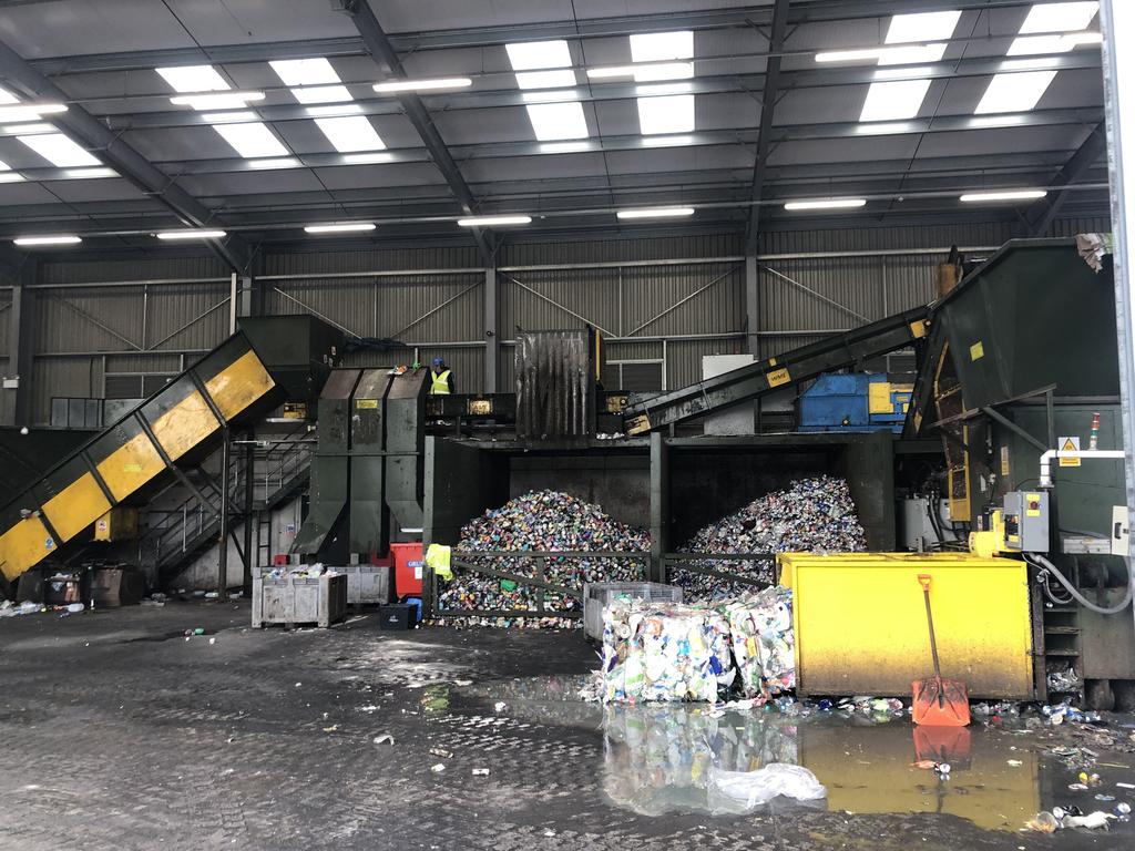 The baby was found at a recycling plant. Picture: Richard Ferguson/File photo