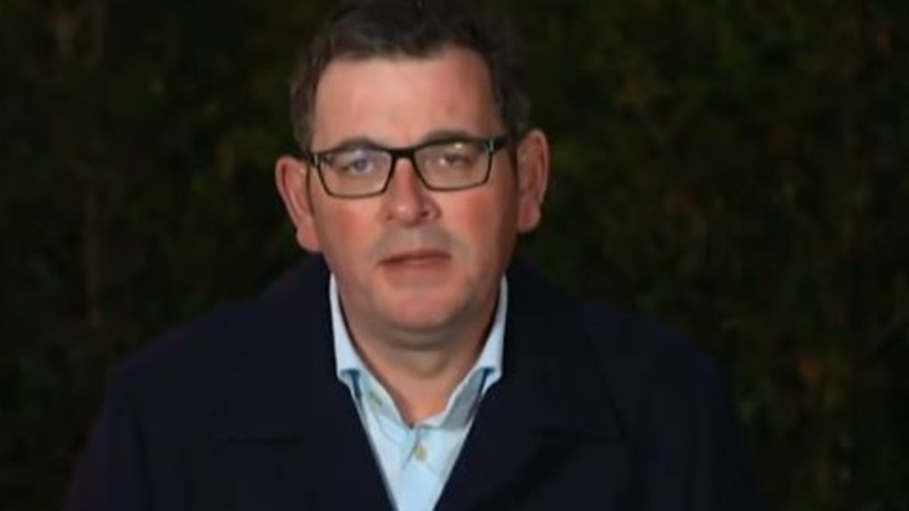 “It is about doing what has to be done,” Dan Andrews said on The Project. Picture: Channel 10