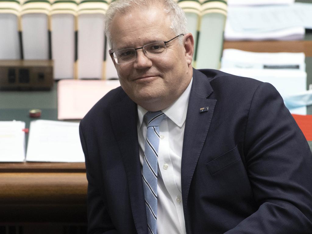 The tweet described Prime Minister Scott Morrison as ‘smug’. Picture: NCA NewsWire / Gary Ramage