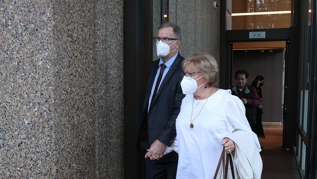 Lynette Dawson’s brother Greg Simms at the Supreme Court in Sydney. Picture: NCA NewsWire / Dylan Coker