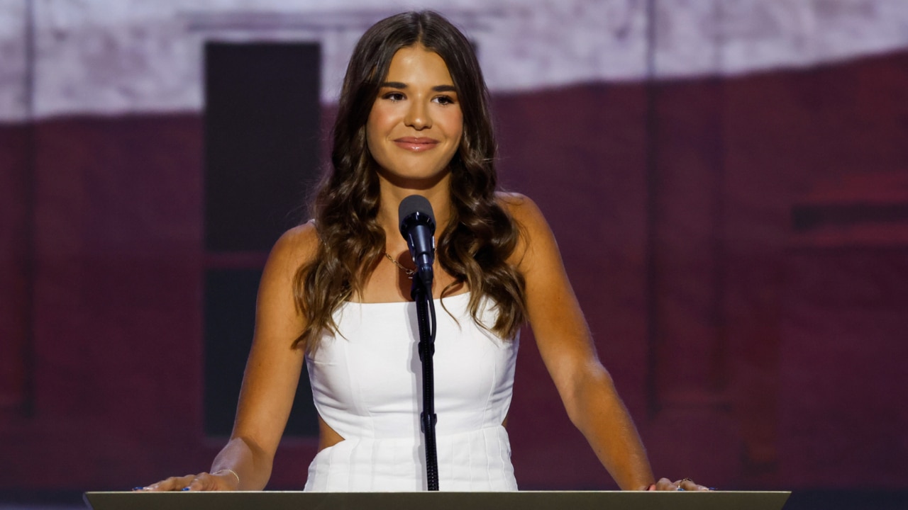 Donald Trump’s granddaughter Kai speaks at the RNC