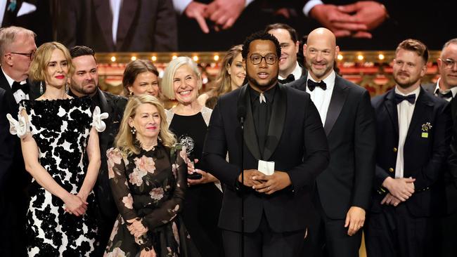 Branden Jacobs-Jenkins is a Pulitzer Prize and Tony Award-winning playwright, celebrated for his bold, provocative works that explore themes of race, identity, and history – including the likes of Octoroon, Gloria, and his latest Broadway production, Purpose. Picture: Getty