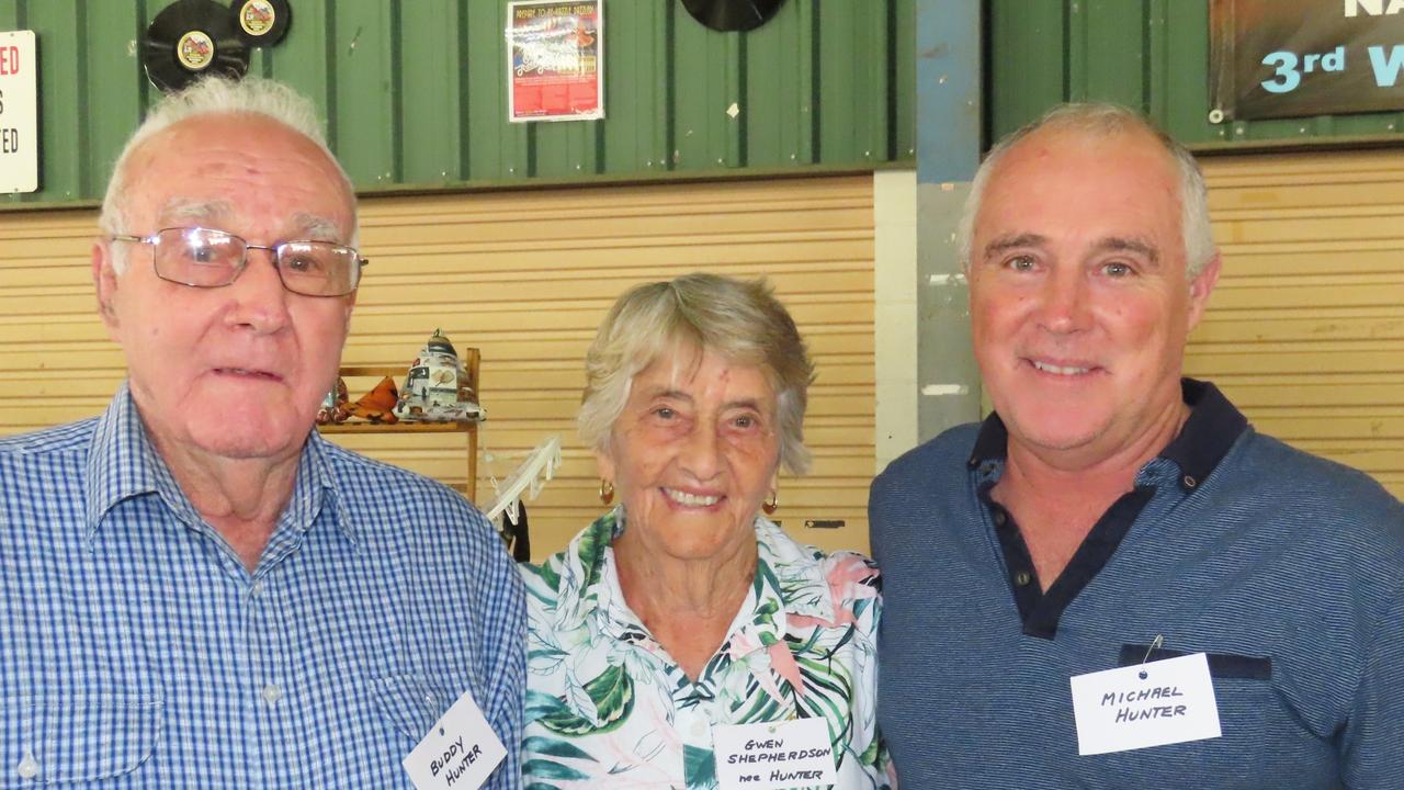 Buddy Hunter, Gwen Shepherdson and Michael Hunter