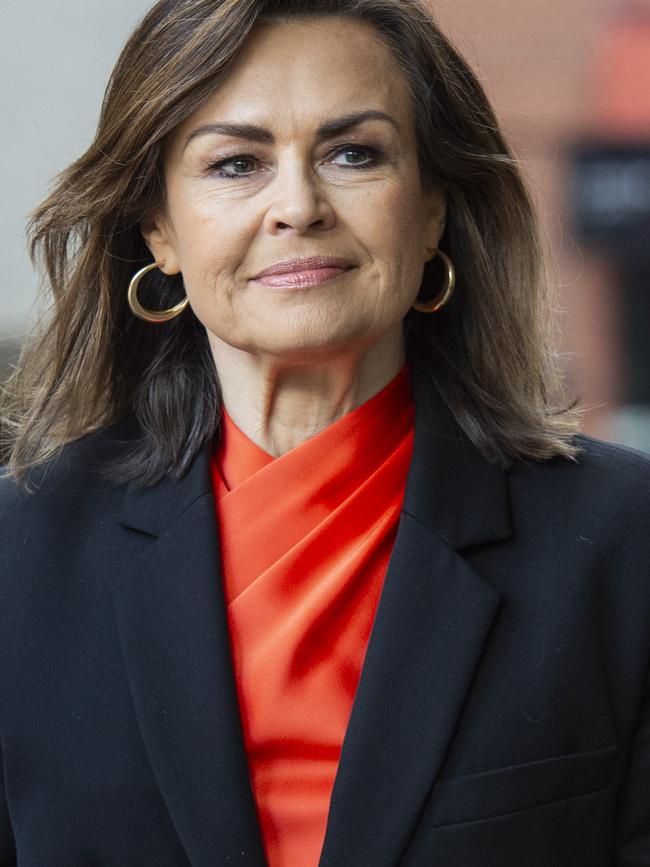 Lisa Wilkinson is pictured in the trial which lasted five weeks before Christmas. Picture: NCA NewsWire / Monique Harmer