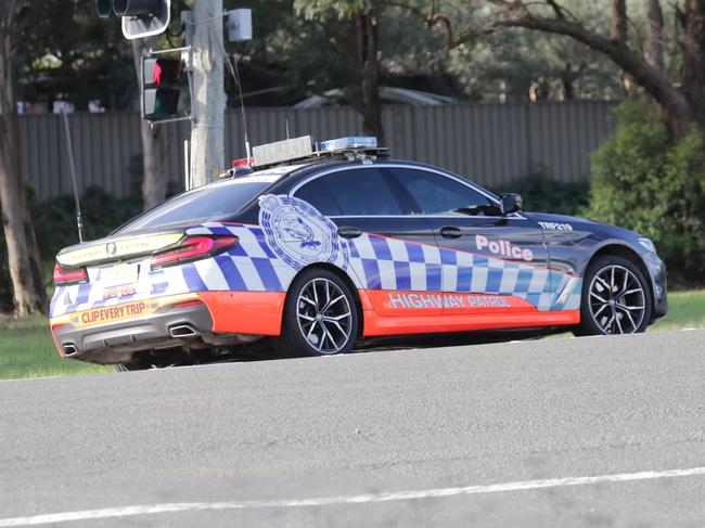 SYDNEY, AUSTRALIA - NewsWire - 24 APRIL 2025: A Police car in the Sydney CBD.Picture: Christian Gilles / NewsWire