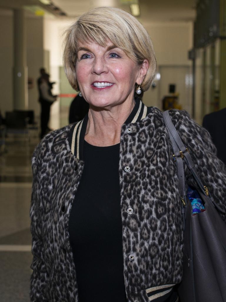 Julie Bishop is more popular with voters than Dutton. Picture: Rohan Thomson