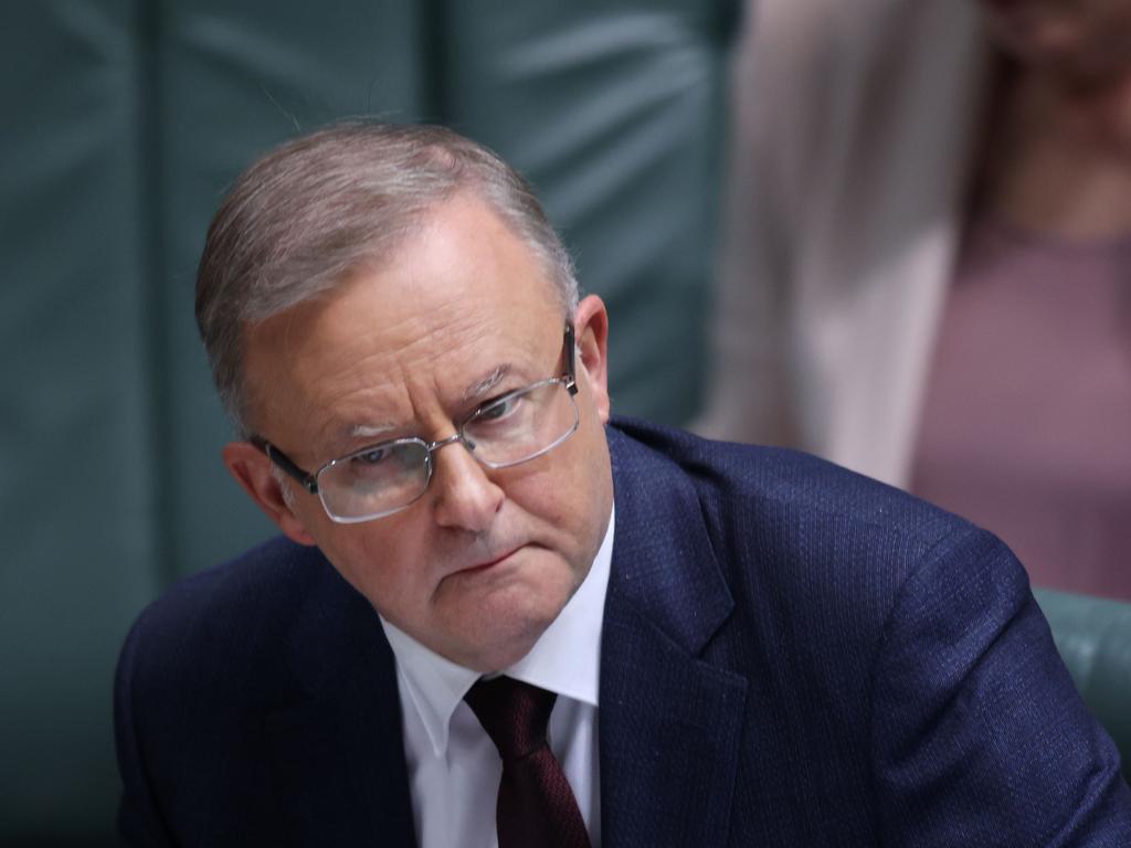 Labor Leader Anthony Albanese has criticised the Morrison government’s handling of the allegations. Picture: NCA NewsWire / Gary Ramage