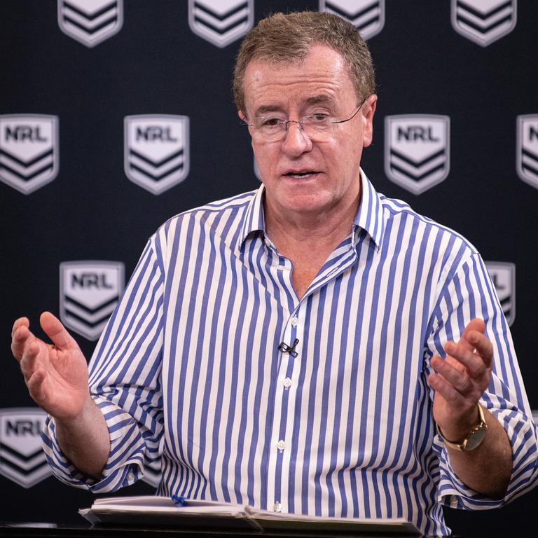 NRL head of football Graham Annesley.