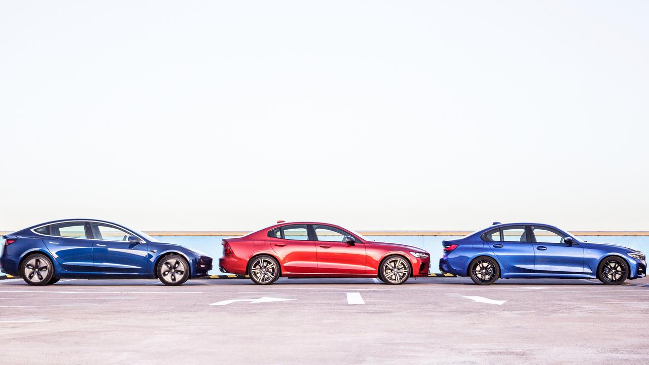 BMW’s sedan finished ahead of the Volvo and Tesla.