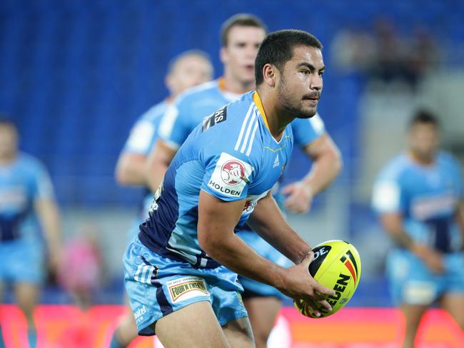 Corey Parker has called on the Titans to use Fifita’s salary to bring local junior Jahrome Hughes back to the Gold Coast. Picture: Adam Head