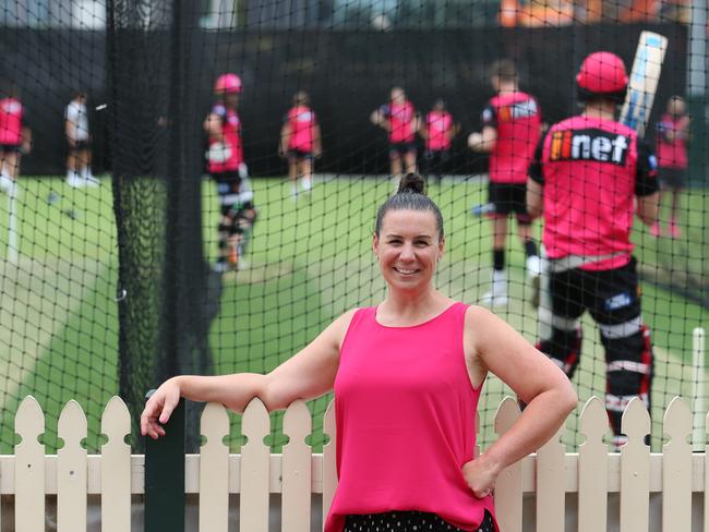 06/02/2020. Jodie Hawkins, general manager of the Sydney Sixers, who will play in the BBL final on the weekend. Photographed at the SCG in Sydney. Britta Campion / The Australian