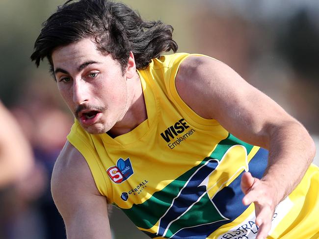 SANFL - Sunday 12th July 2020 - Woodville West-Torrens v Norwood at Woodville Oval. Eagles Lachlan Jones Picture: Sarah Reed