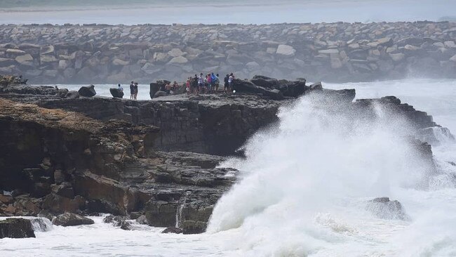 There has been massive surf at Yamba. Picture: Sharon Cosgrove (Shutter Clix Photography)