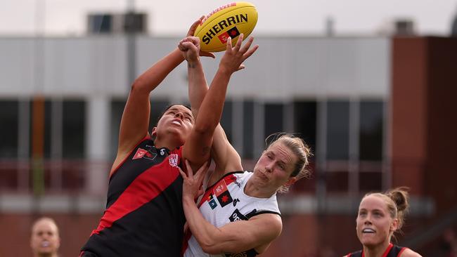 Madison Prespakis put on a show at Windy Hill. (Photo by Robert Cianflone/Getty Images)